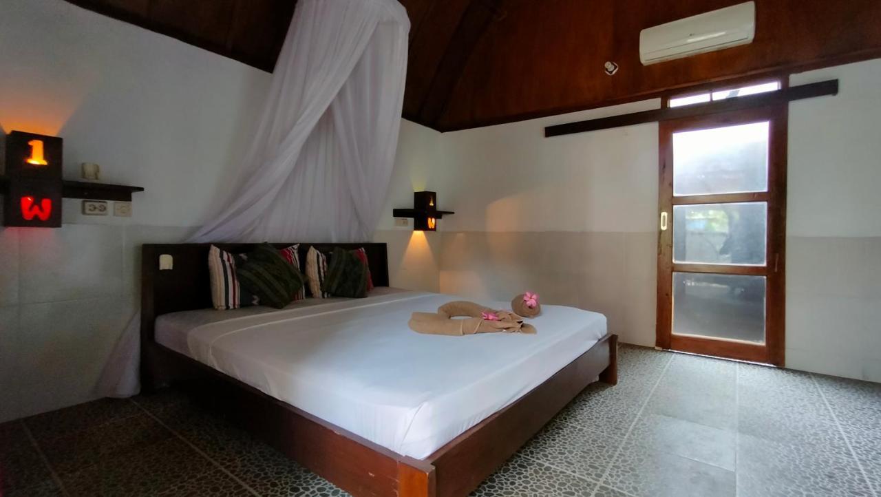 Hotel Maxal Bungalow Gili Air Exterior foto