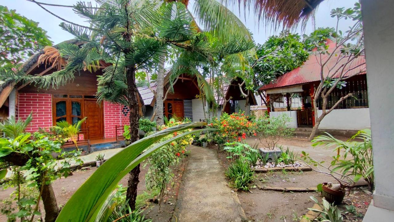 Hotel Maxal Bungalow Gili Air Exterior foto